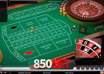 Roulette Table 850BET